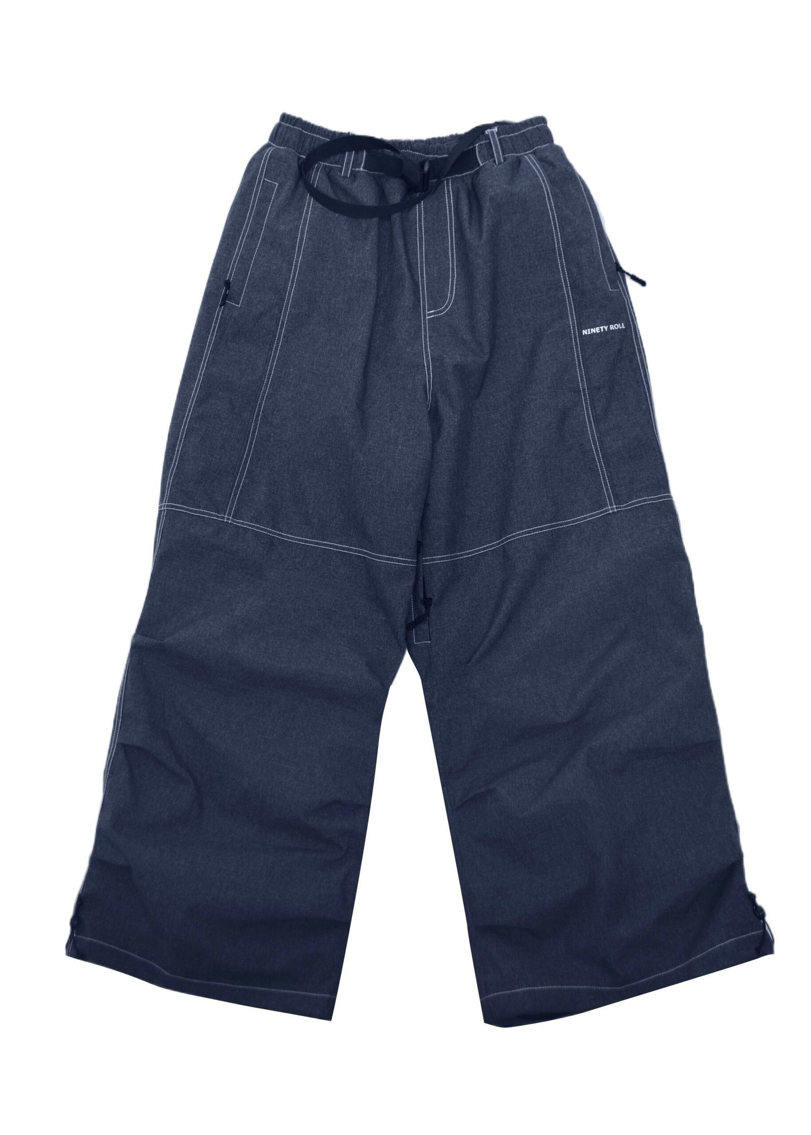 PINNACLE WIDE CUT SNOWPANTS DENIM BLUE