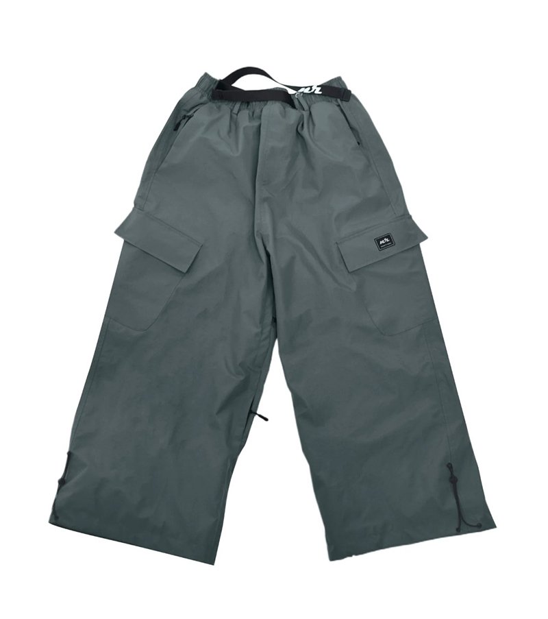 DOWNTOWN CARGO BAGGY SNOW PANTS- DARK GREY