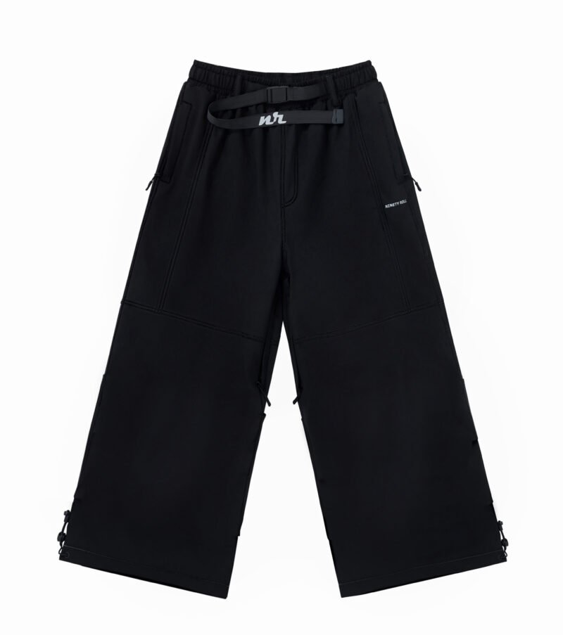 PINNACLE PRO WIDE CUT 30K SNOW PANTS | STEALTH BLACK