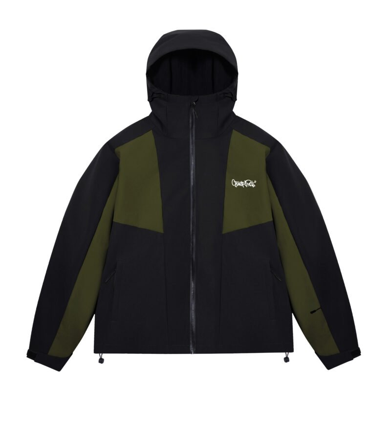 TWIN LINE 30K SNOW JACKET | BLACK GREEN
