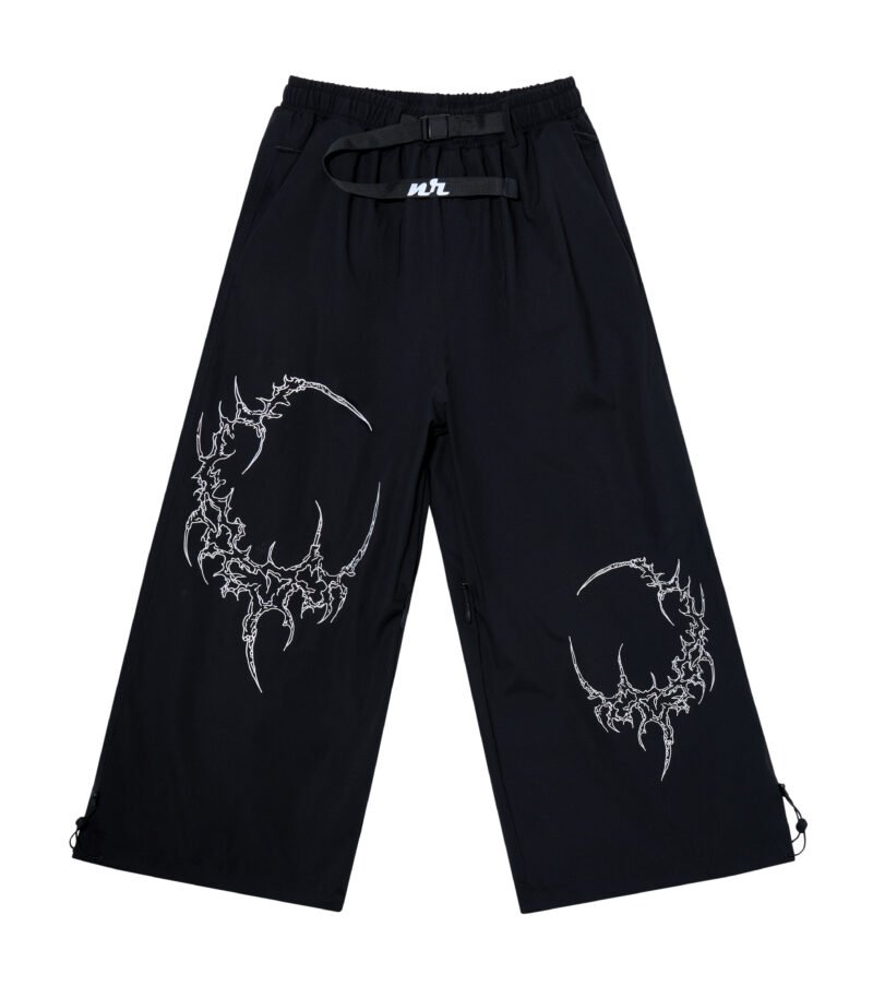 DOWNTOWN EMBROIDERY 30K SNOW PANTS | JET BLACK