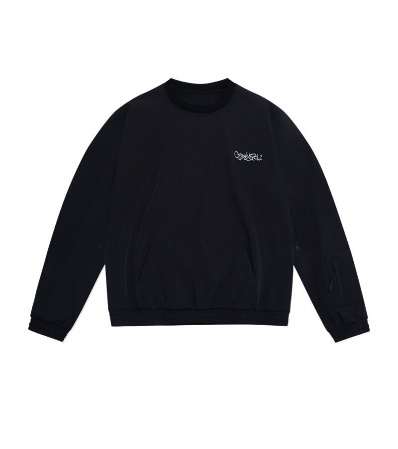 APEX CORE 15K WATERPROOF SNOW CREWNECK | BLACK