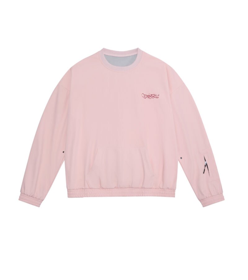 APEX CORE 15K WATERPROOF SNOW CREWNECK | PINK